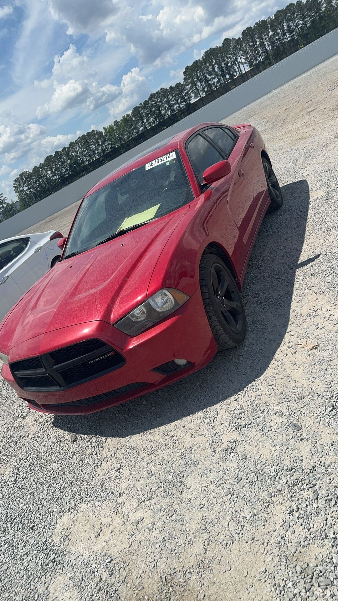 Dodge Charger Sxt 2014 Red 3.6L 6