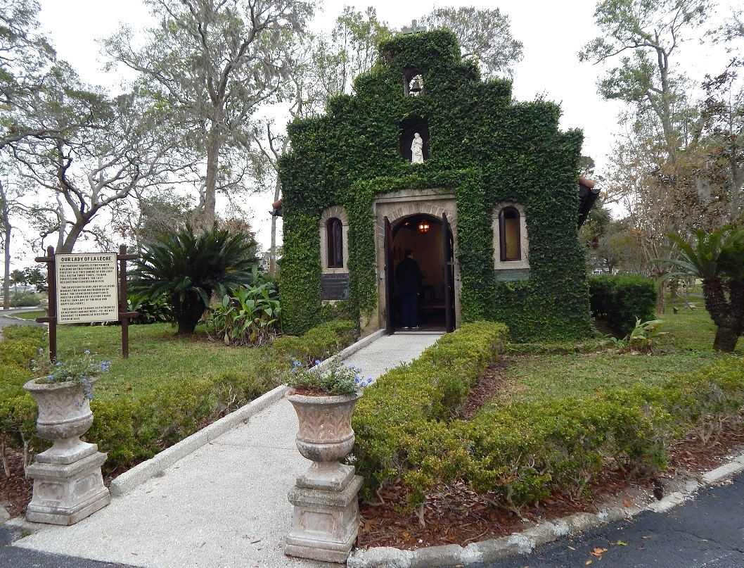 Capilla del Santuario de la Santísima Virgen María, San Agustín, Florida.