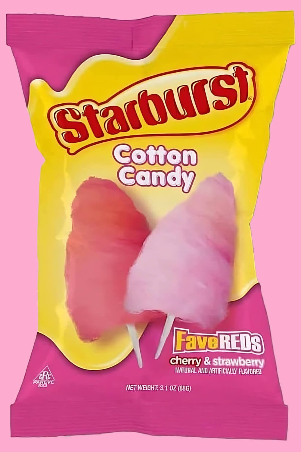 Bag of Starburst Cotton Candy