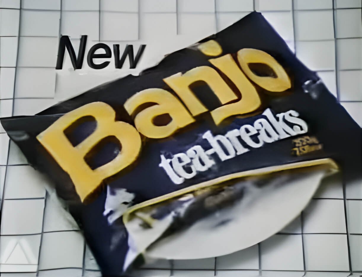 Banjo Tea-Breaks advert from 1979