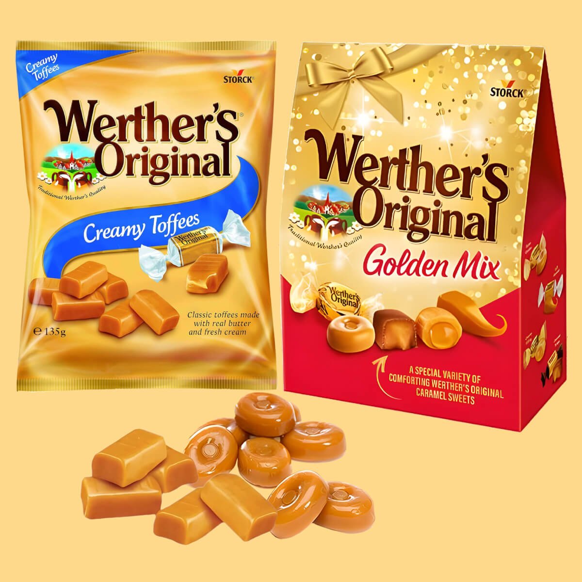 Werther's Original Creamy Toffees and Golden Mix