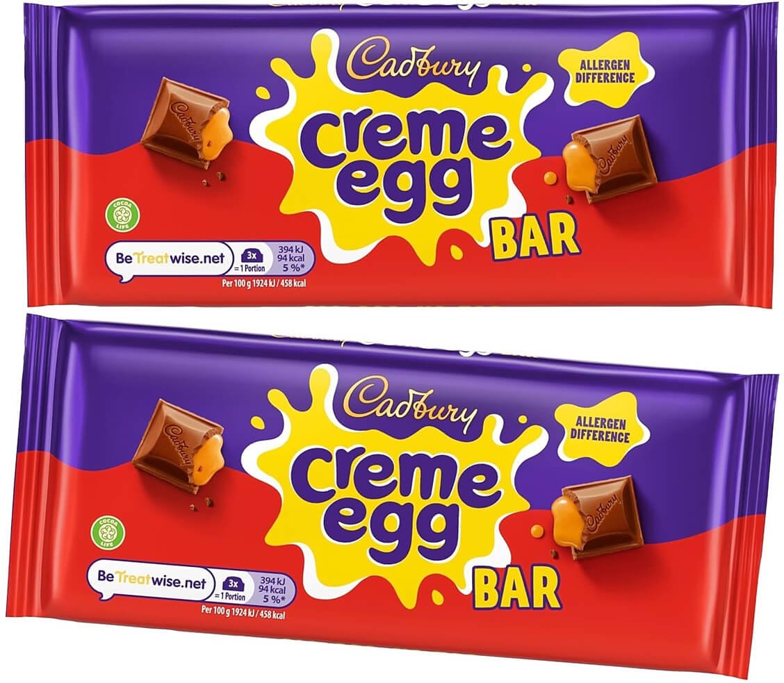 2 x Cadbury Creme Egg Bars (2024)