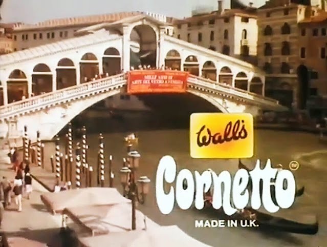 Venice Canal with Wall's Cornetto logo
