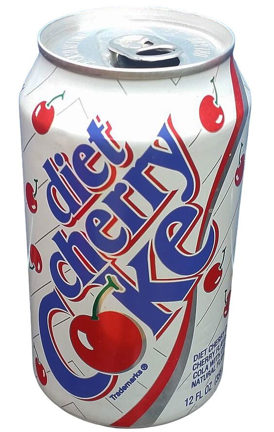 Diet Cherry Coke can (U.S.) from 1993