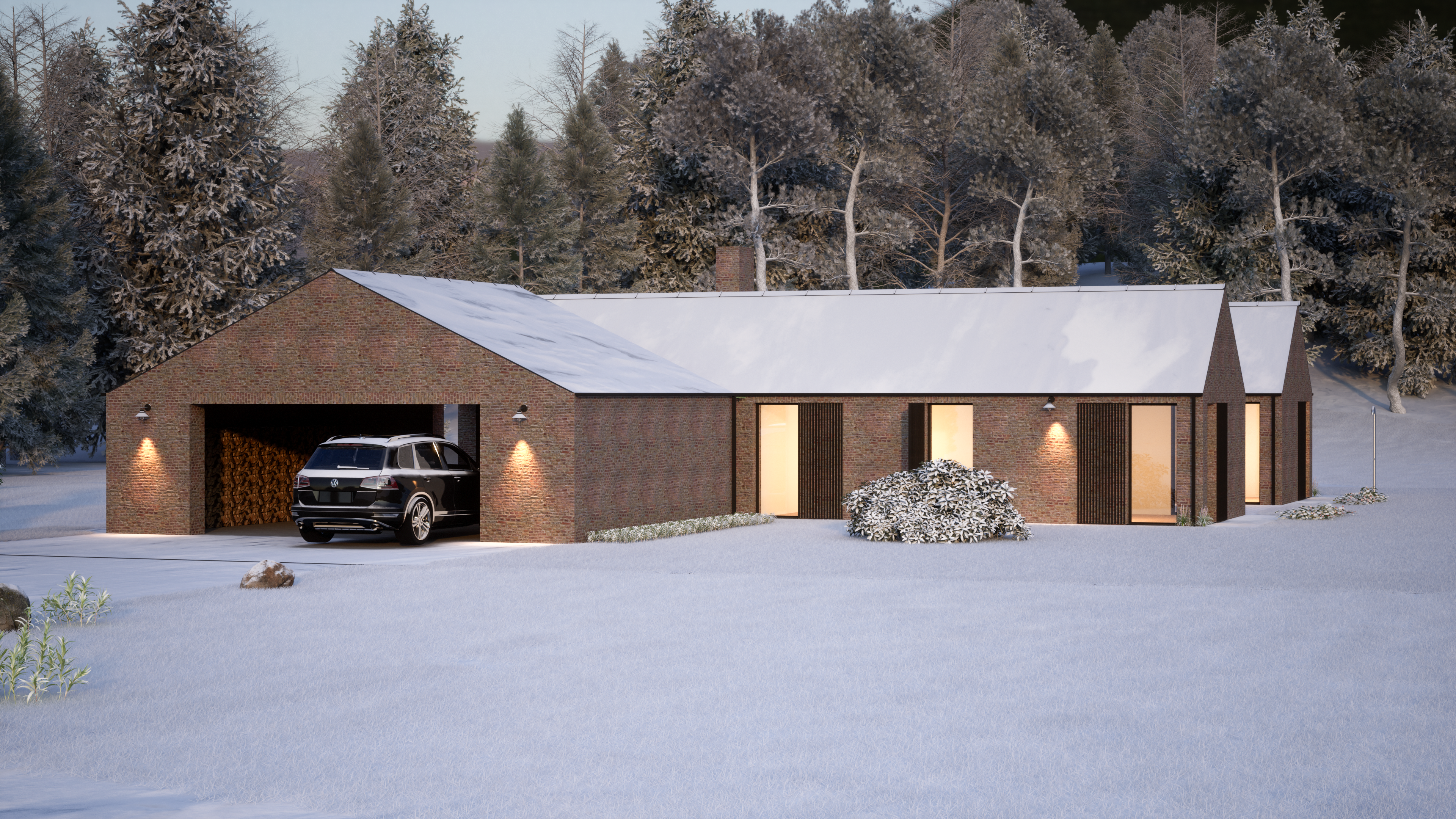 Study of a family house – Zlín