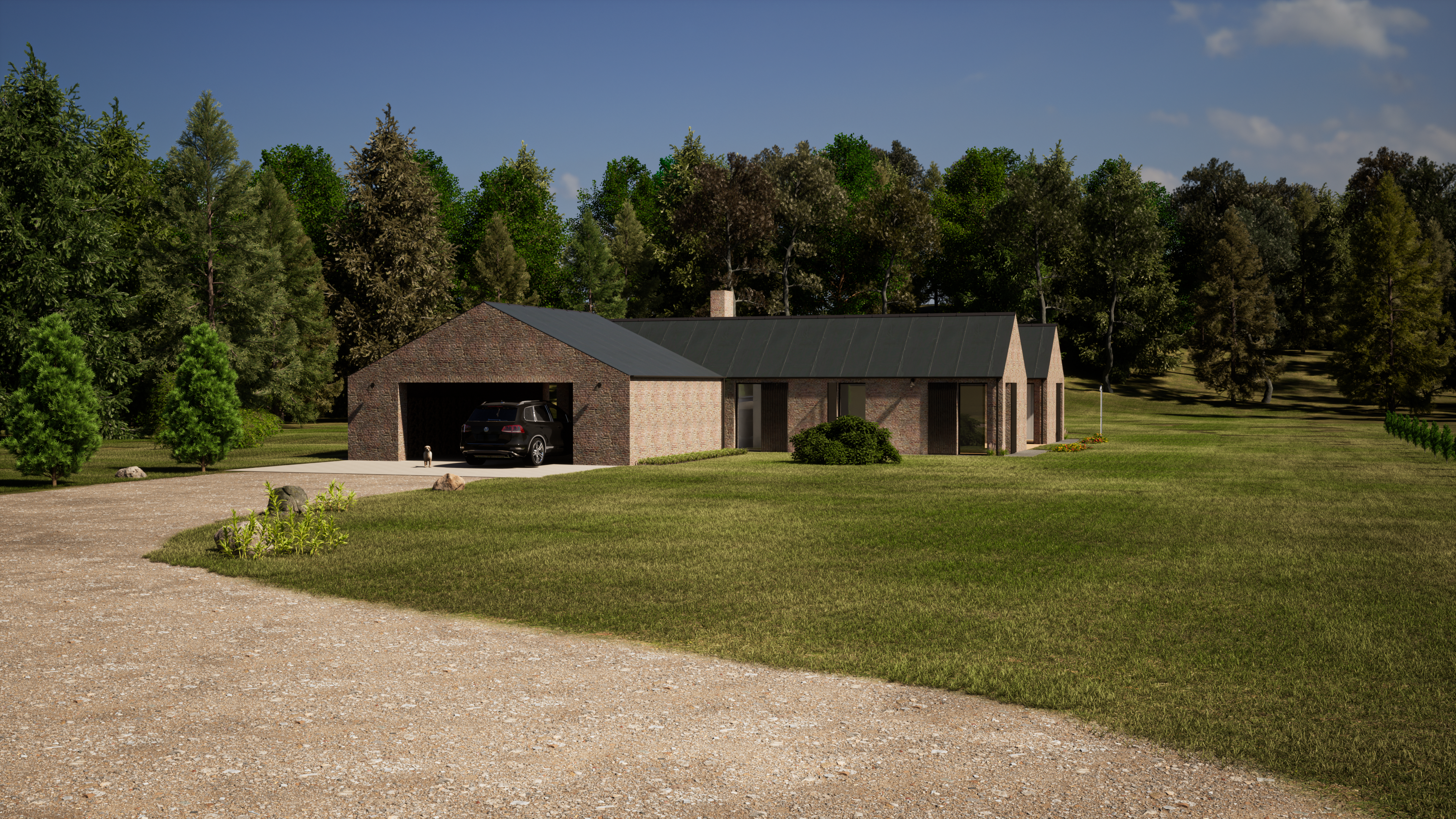 Study of a family house – Zlín