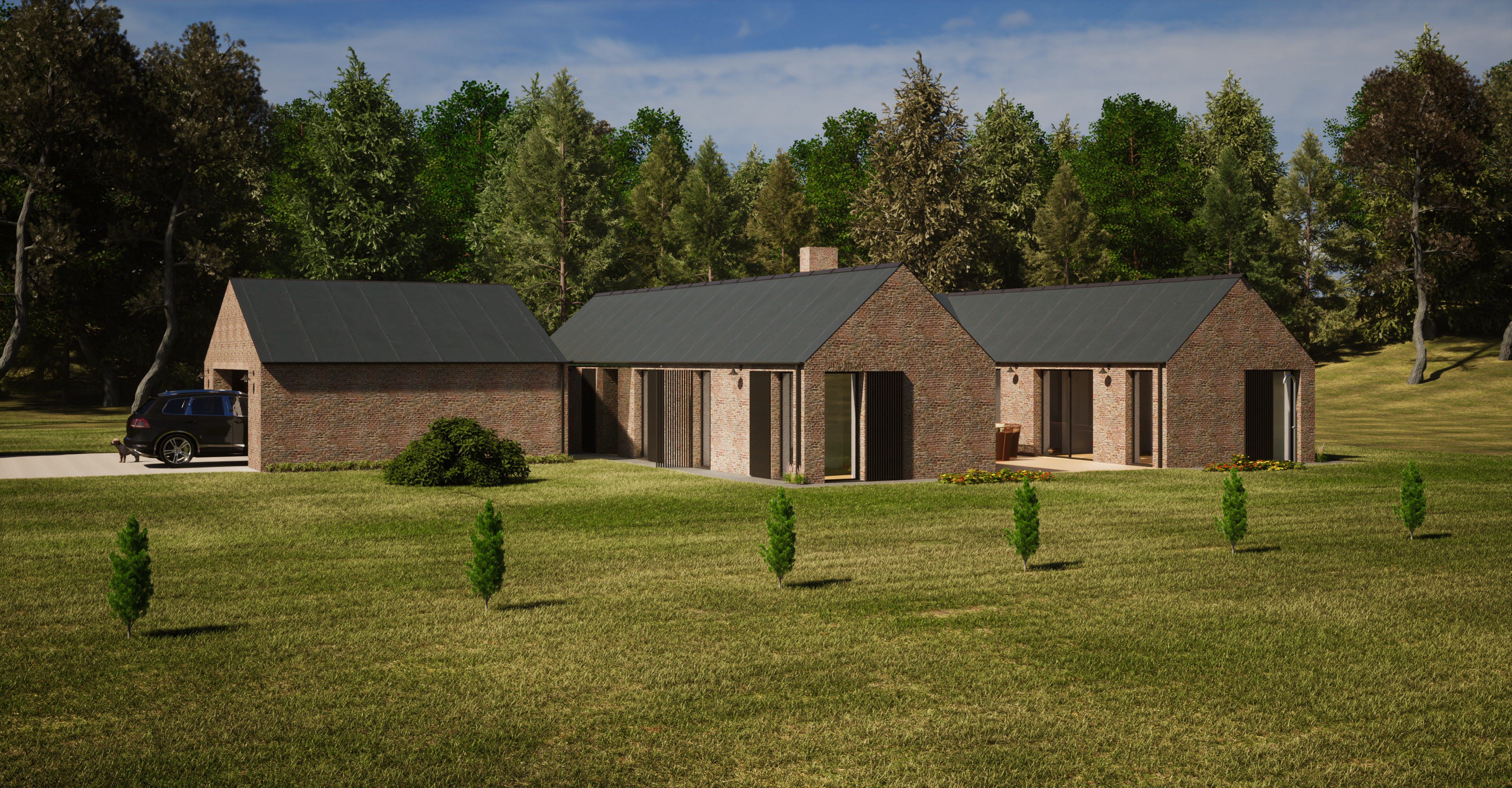 Study of a family house – Zlín