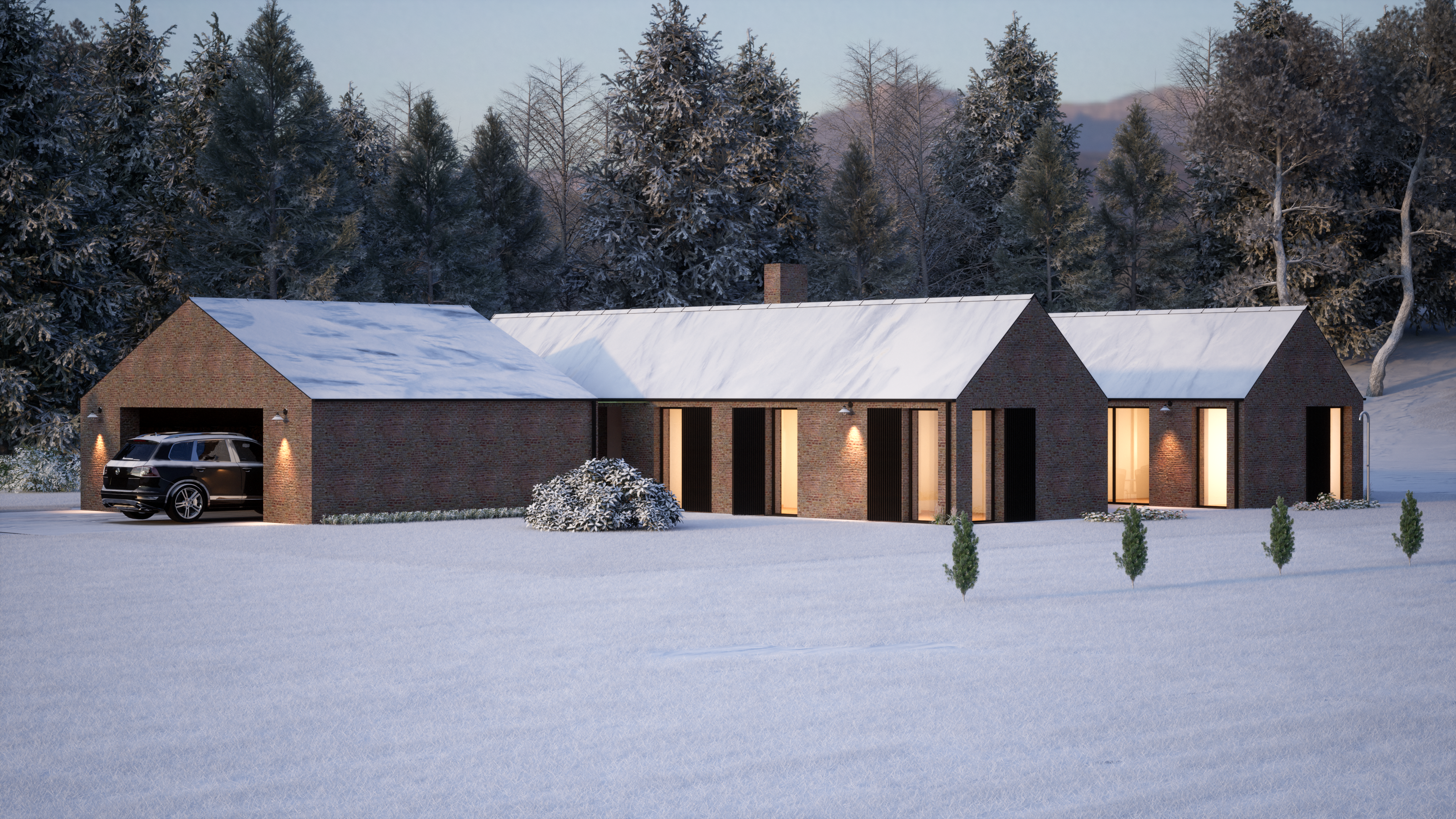 Study of a family house – Zlín