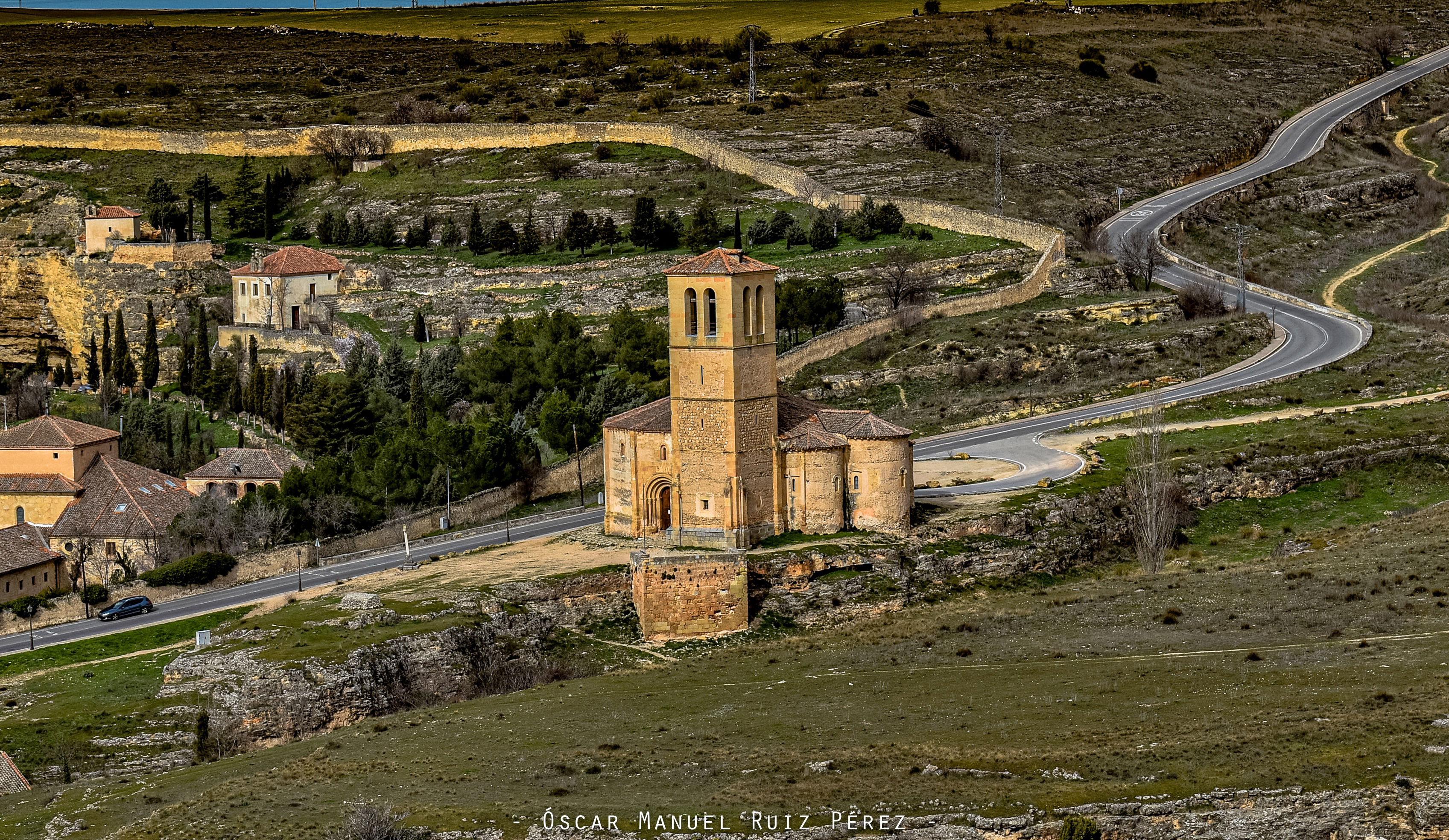 Panorámica de la Vera Cruz de Segovia. Fotografía: Óscar M. Ruiz.
