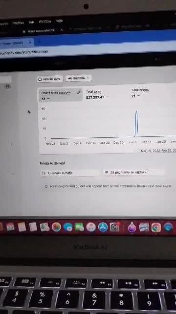 LIVE VIDEO OF A CLIENT SALES DASHBOARD thumbnail