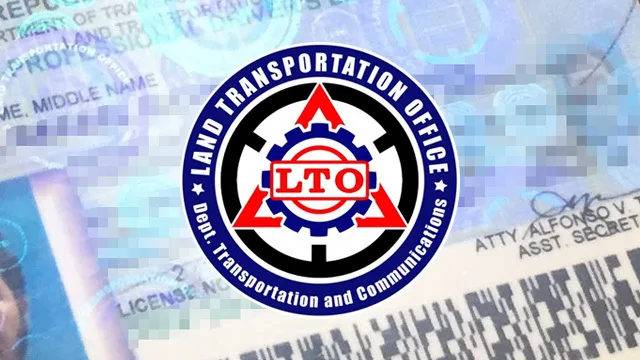 LTO 发布塑料卡驾驶执照更新时间表