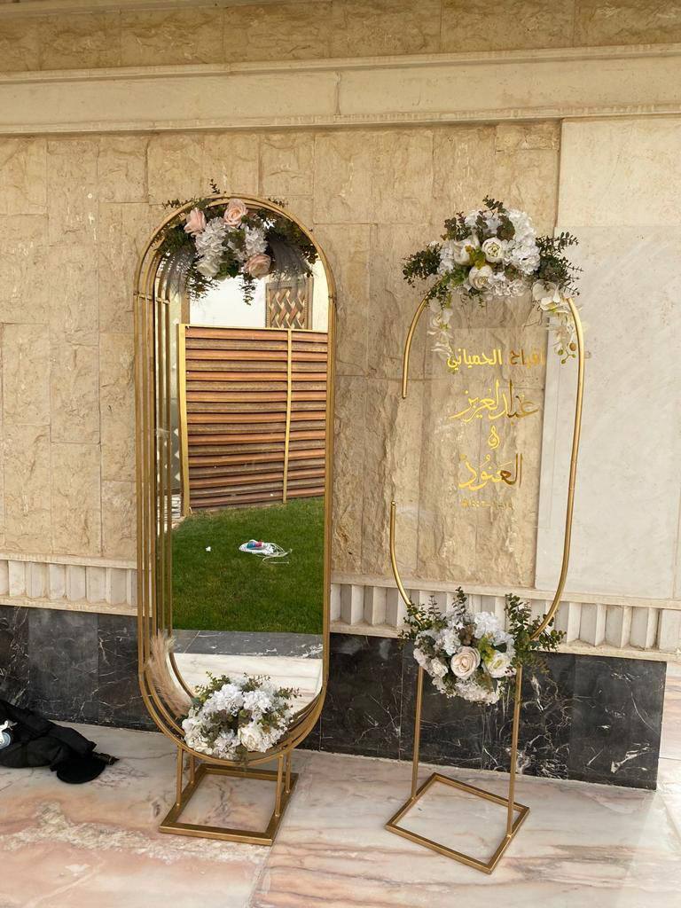 Some of our reception corner works