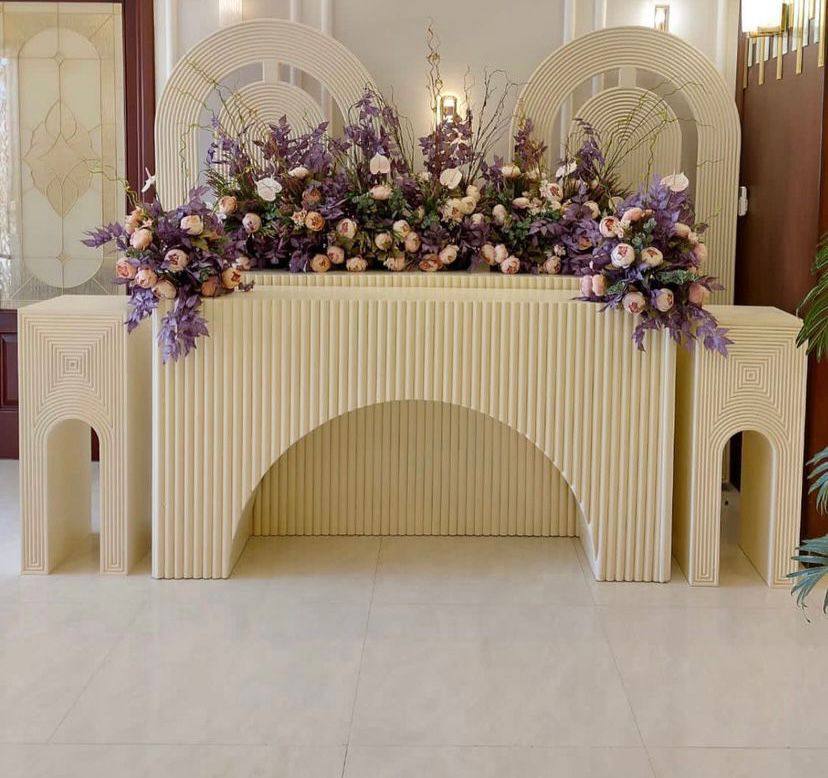 Some of our reception corner works