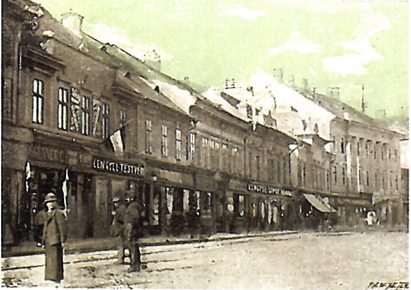 Szabadsag ter Arad 1900
