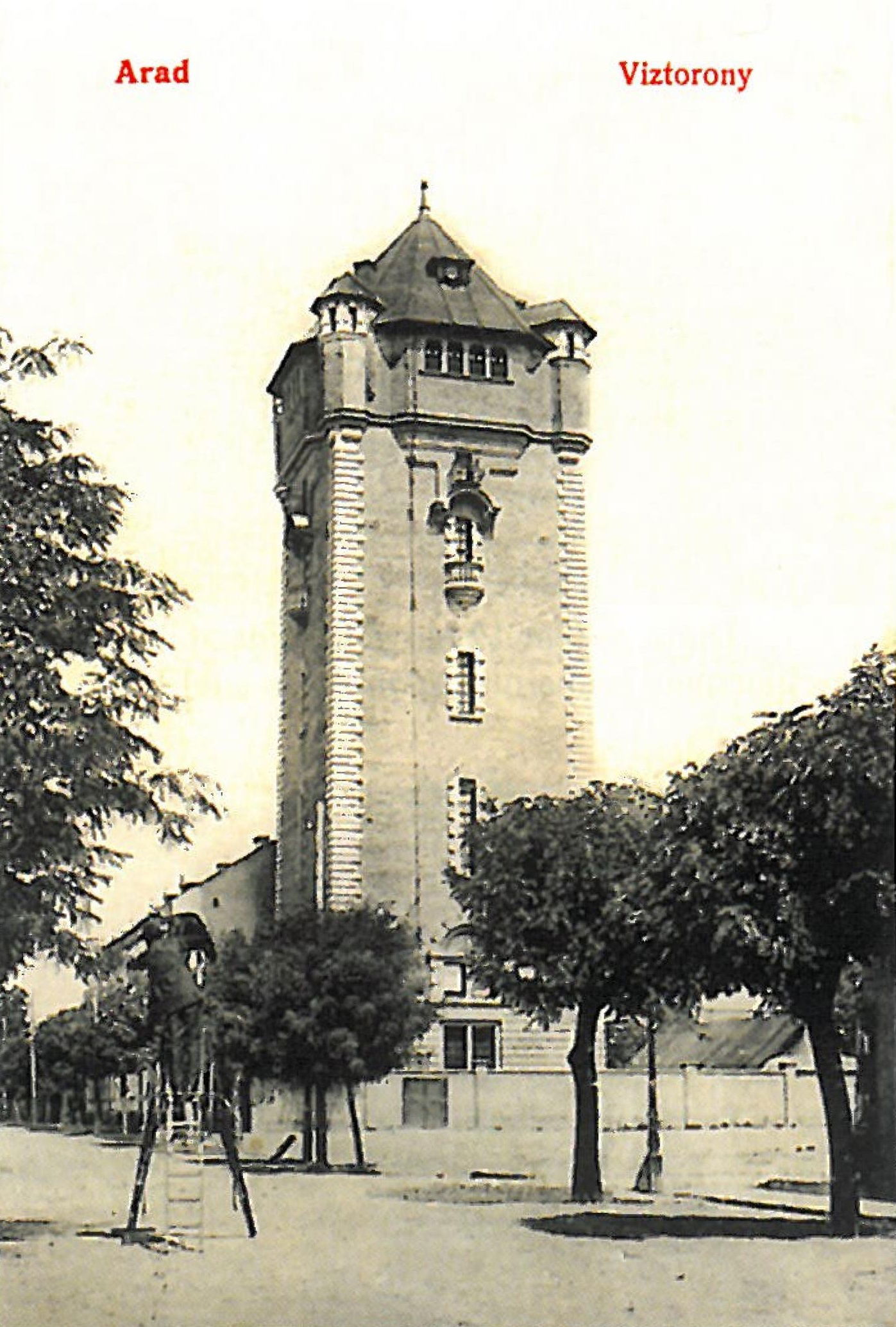 Aradi viztorony 1900