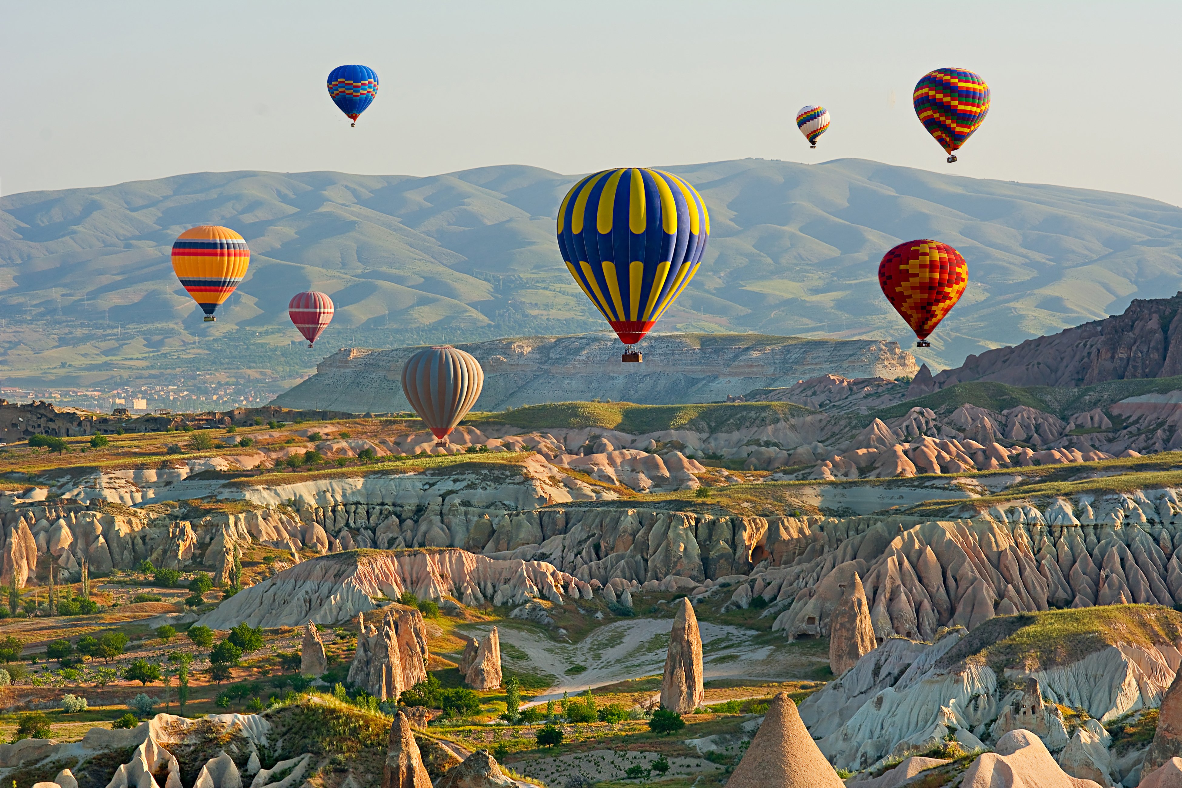 Tyrkia byr også på ballongferd for den modige