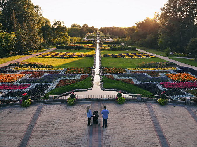 International Peace Garden i Nord-Dakota, USA