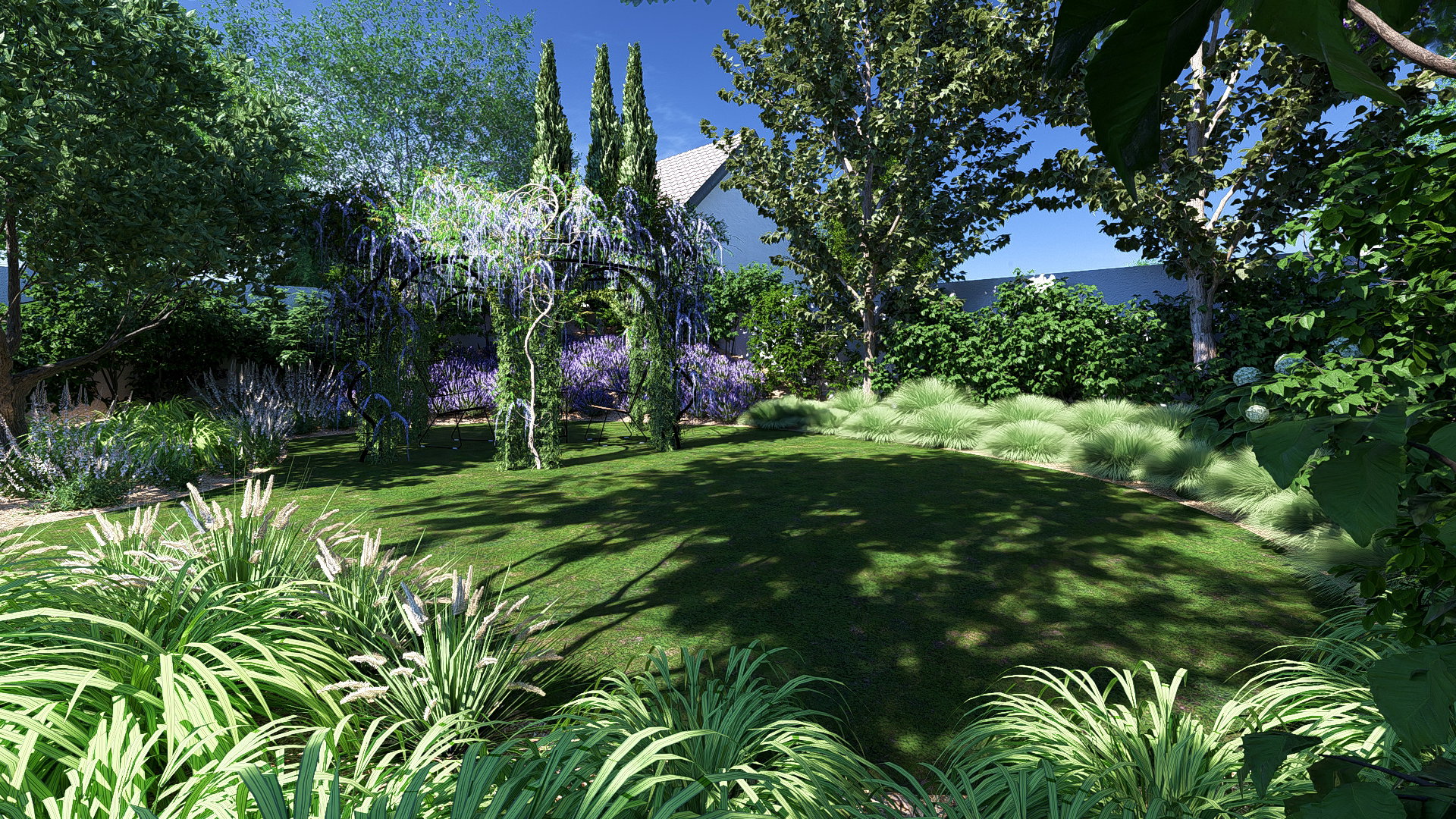 4 universes in the same garden.