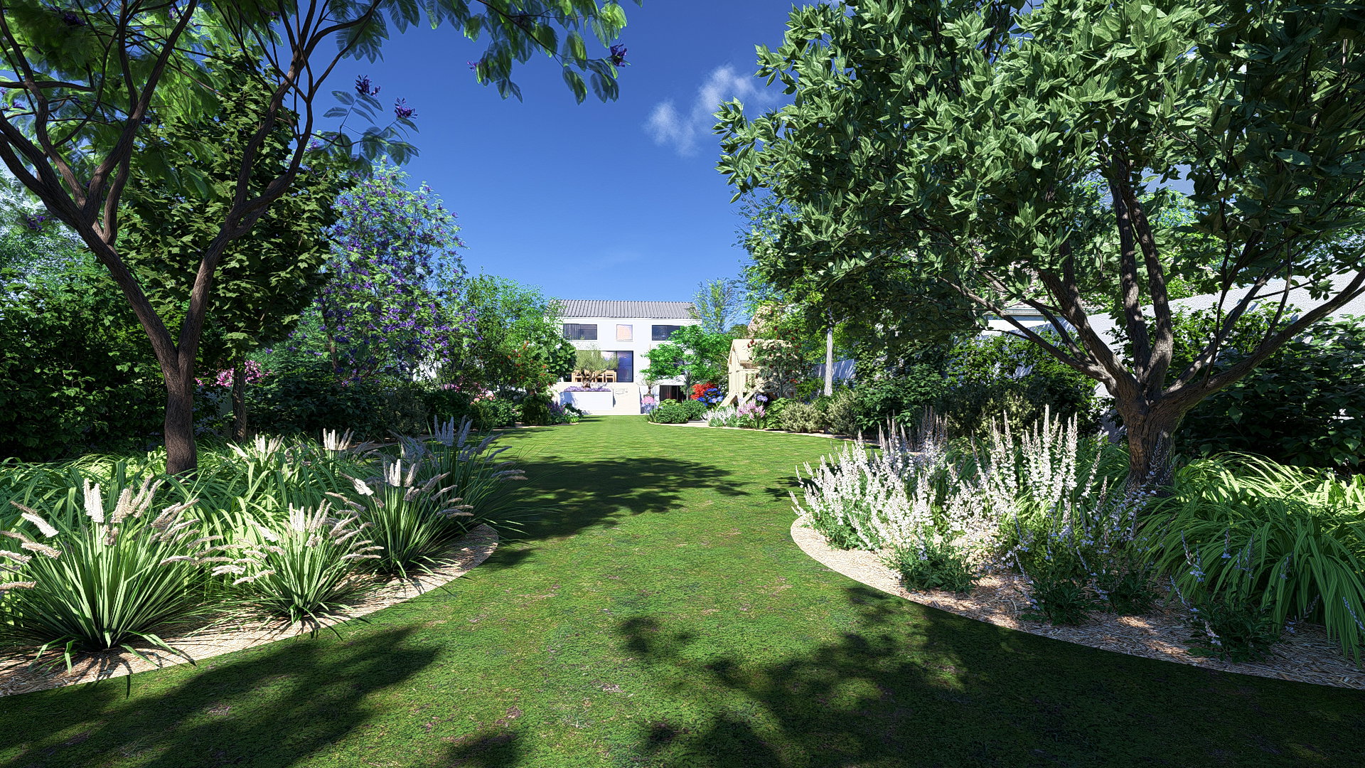 4 universes in the same garden.