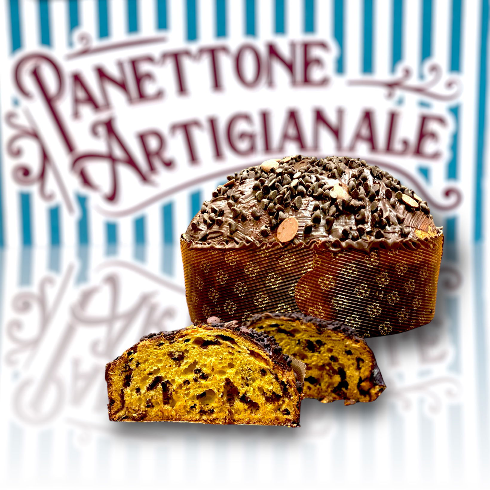 THREE CHOCOLATE PANETTONE
