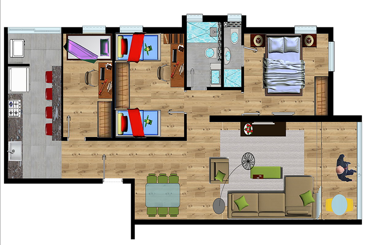 Un appartement d'investissement pour un entrepreneur à Brasov