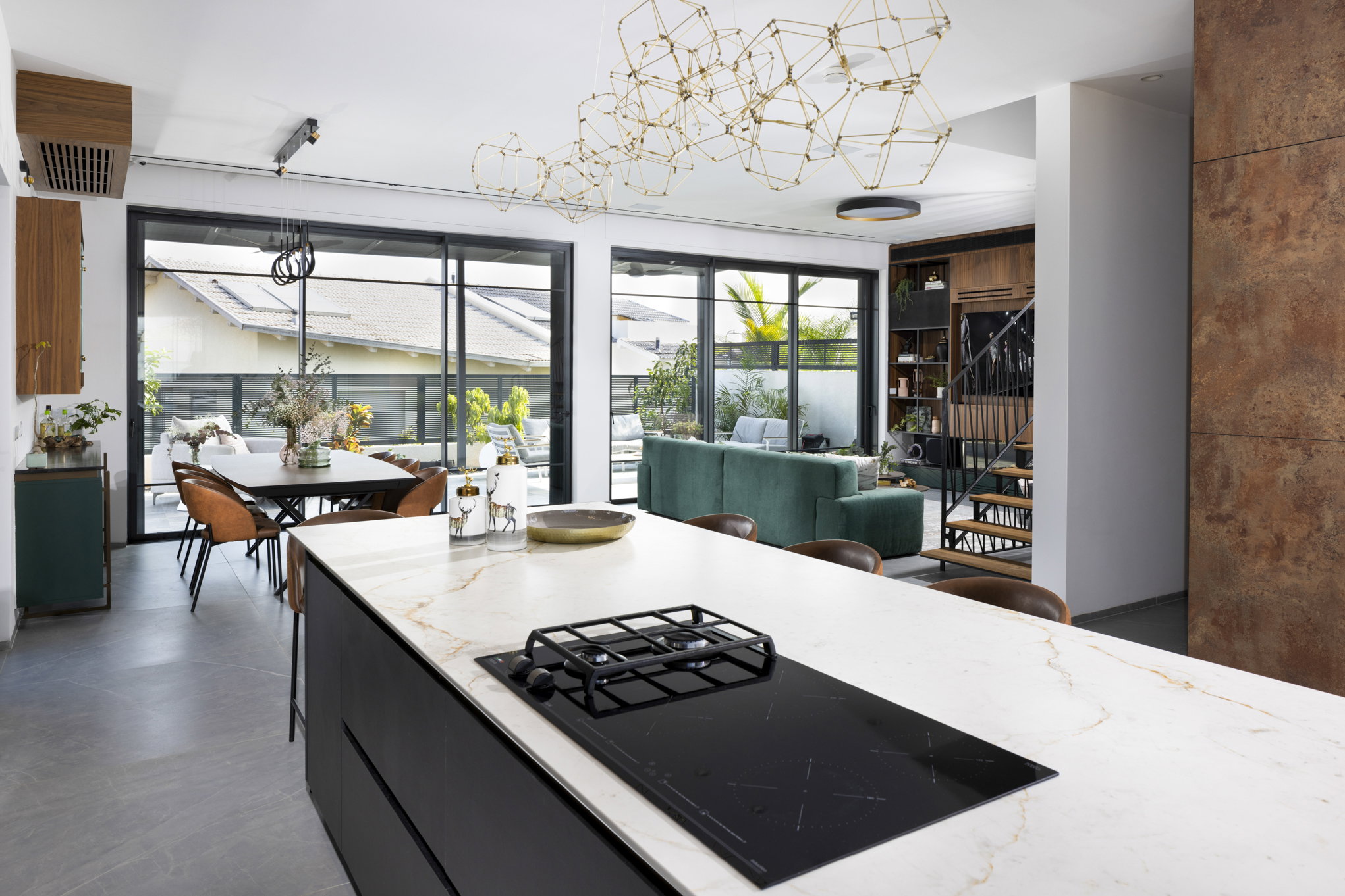 Une maison privée dans les plaines