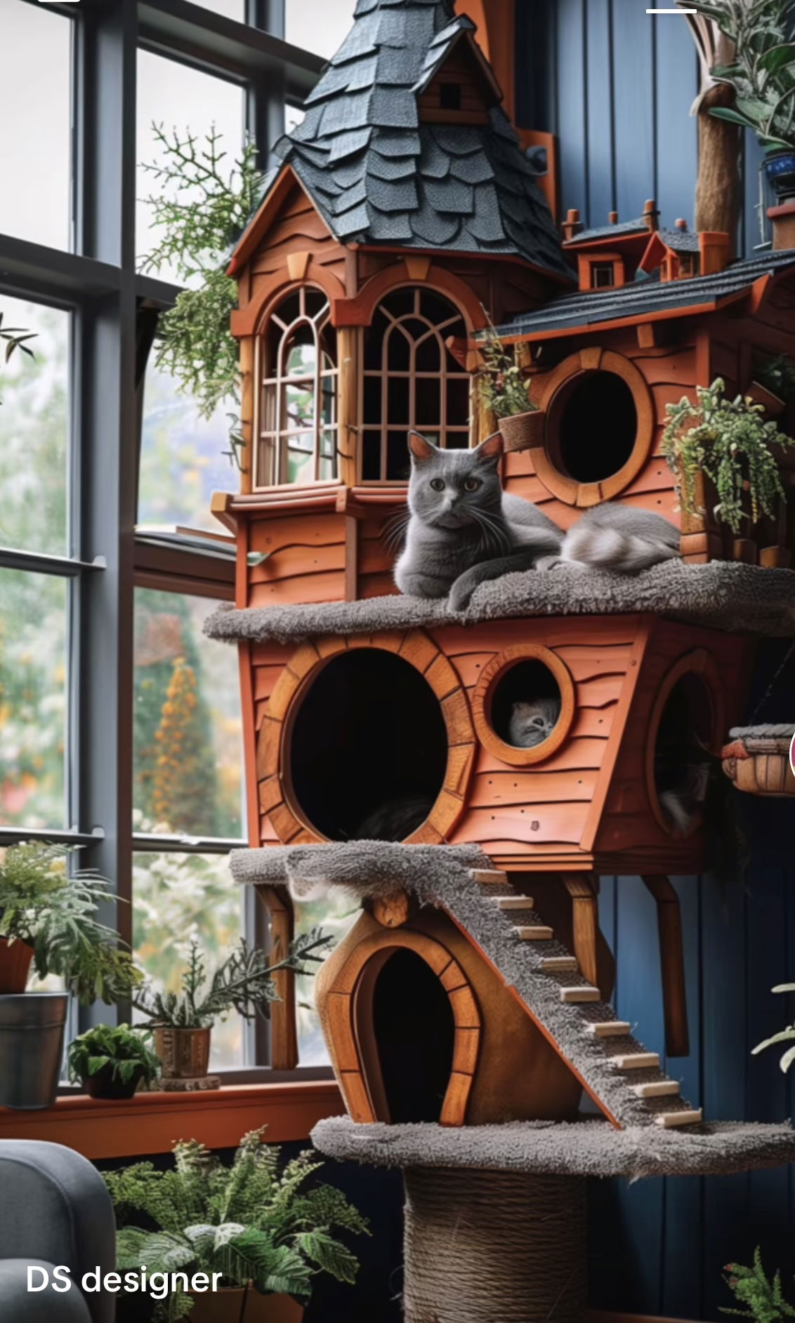 Coolest Cat Towers Get Inspired!! Ten Cats Four Dogs