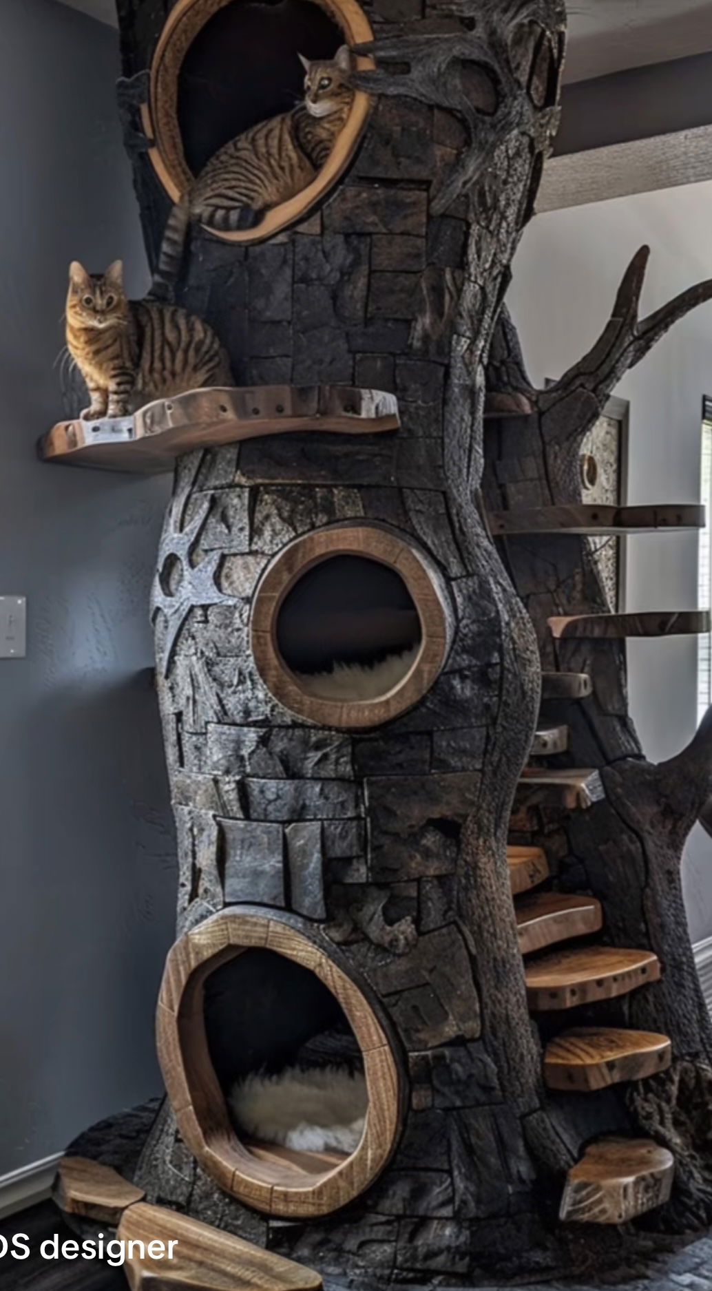 Coolest Cat Towers Get Inspired!! Ten Cats Four Dogs