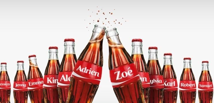 Bouteille coca cola personnalisé - Marketing d'émotion
