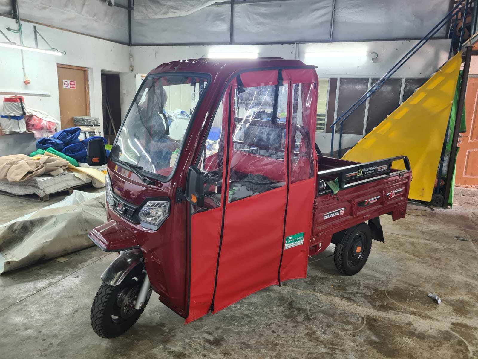 Tarpaulin products in a variety of customized colors