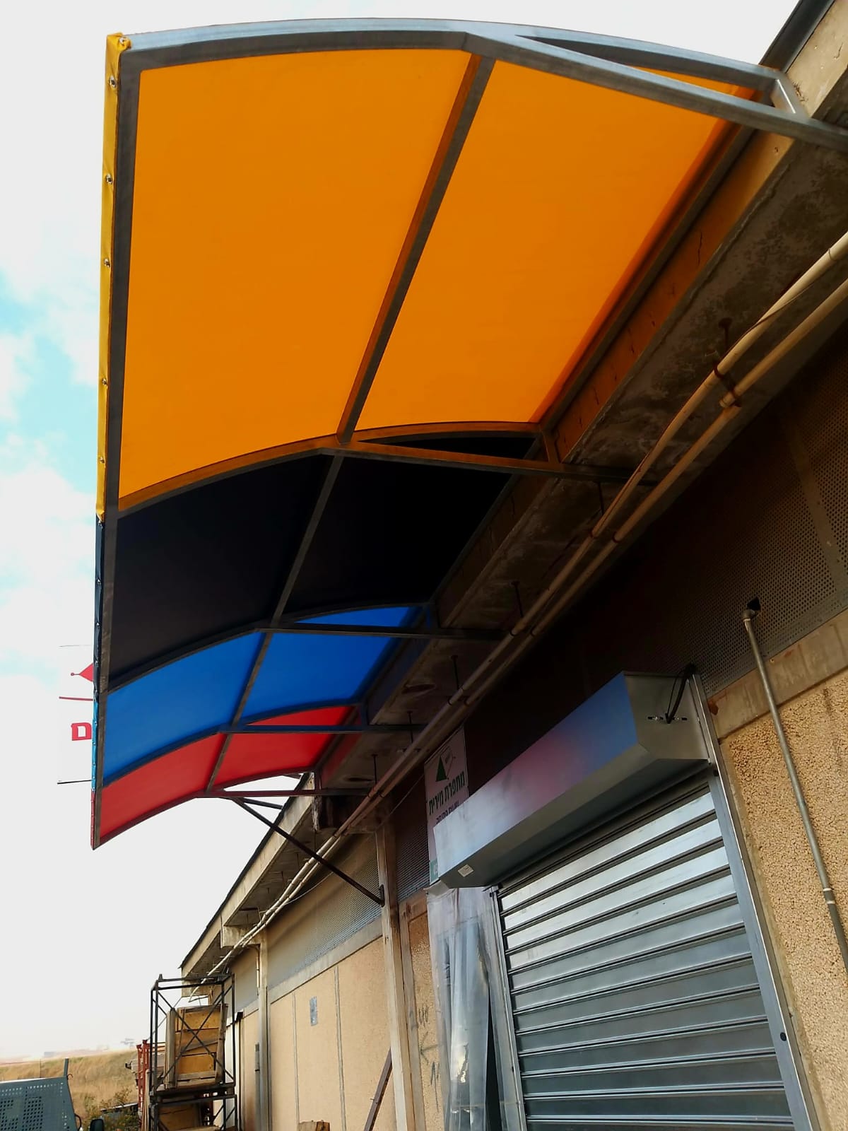 A variety of tarpaulin products on demand