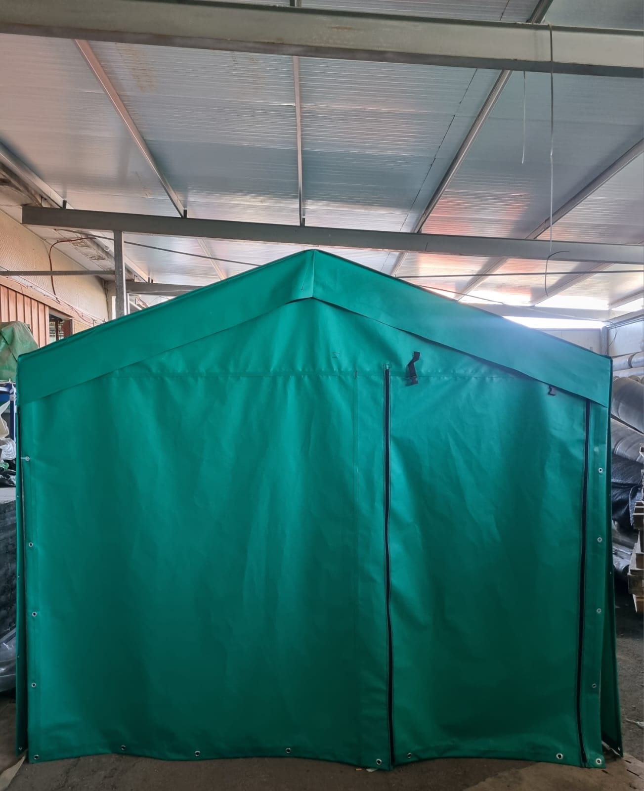 A variety of tarpaulin products on demand