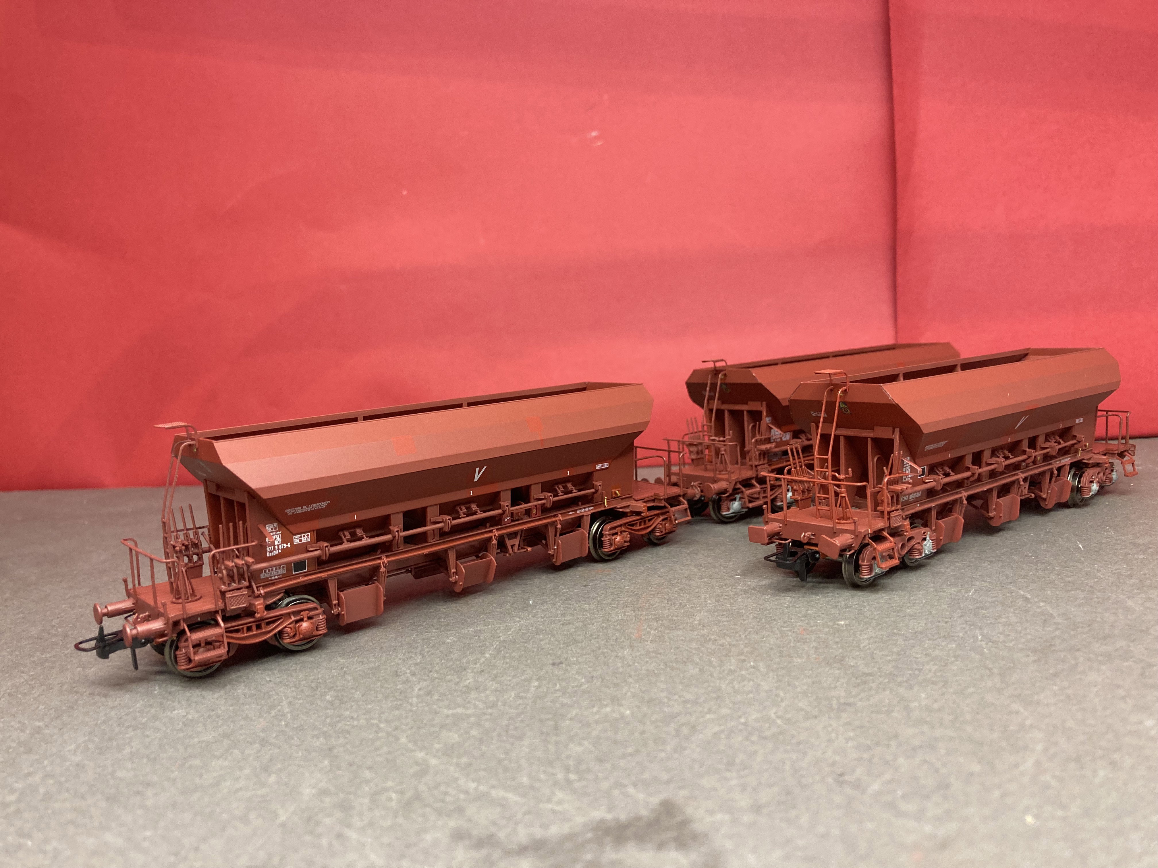 Coffret 3 wagons trémie EX T1 Nacco, Ep IV - WB-212 - REE