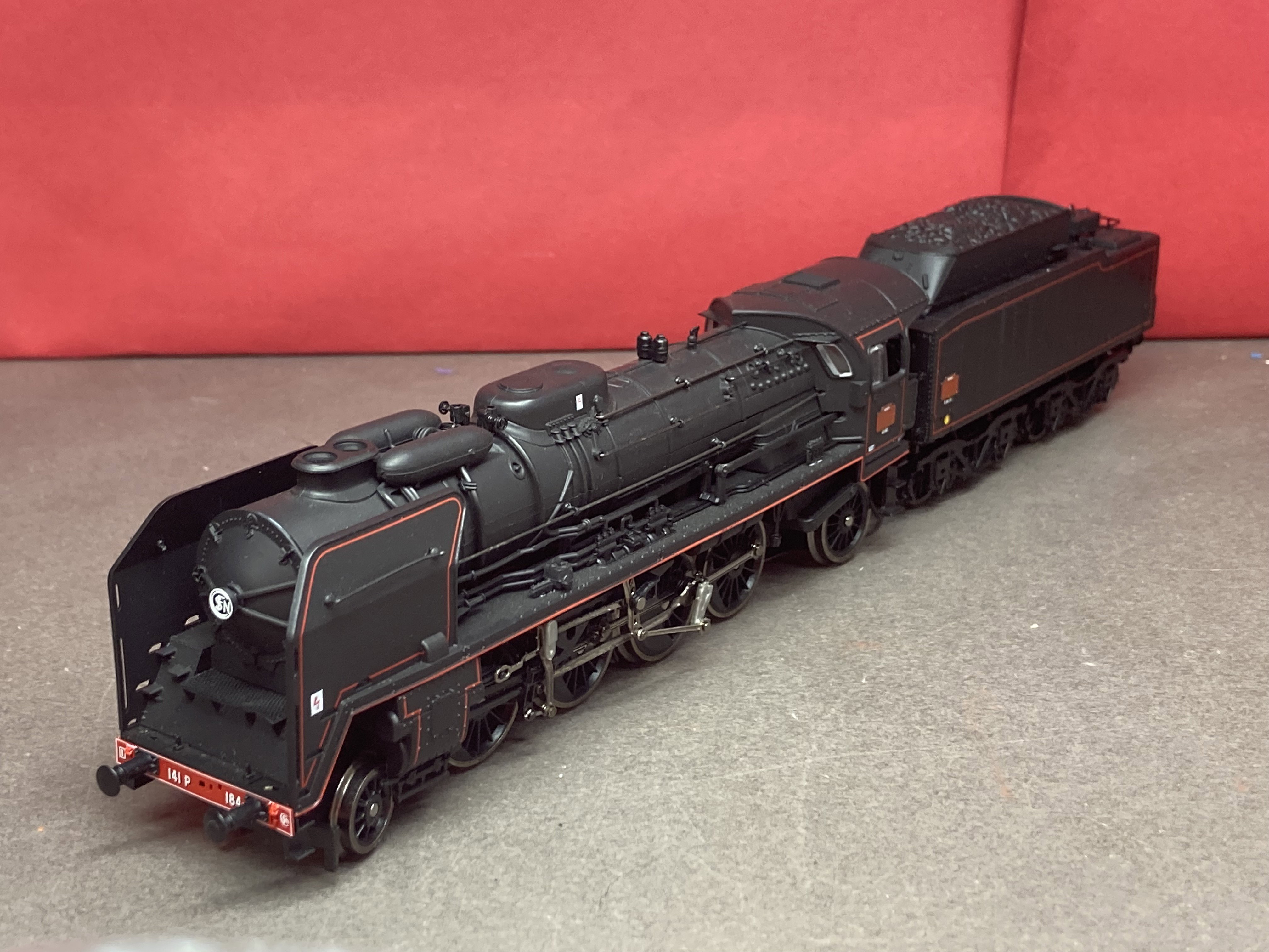 Rivarossi - 1225 Locomotiva A Vapore USA, Classe C16 Della Baltimore Ohio N 96 Produzione 1961