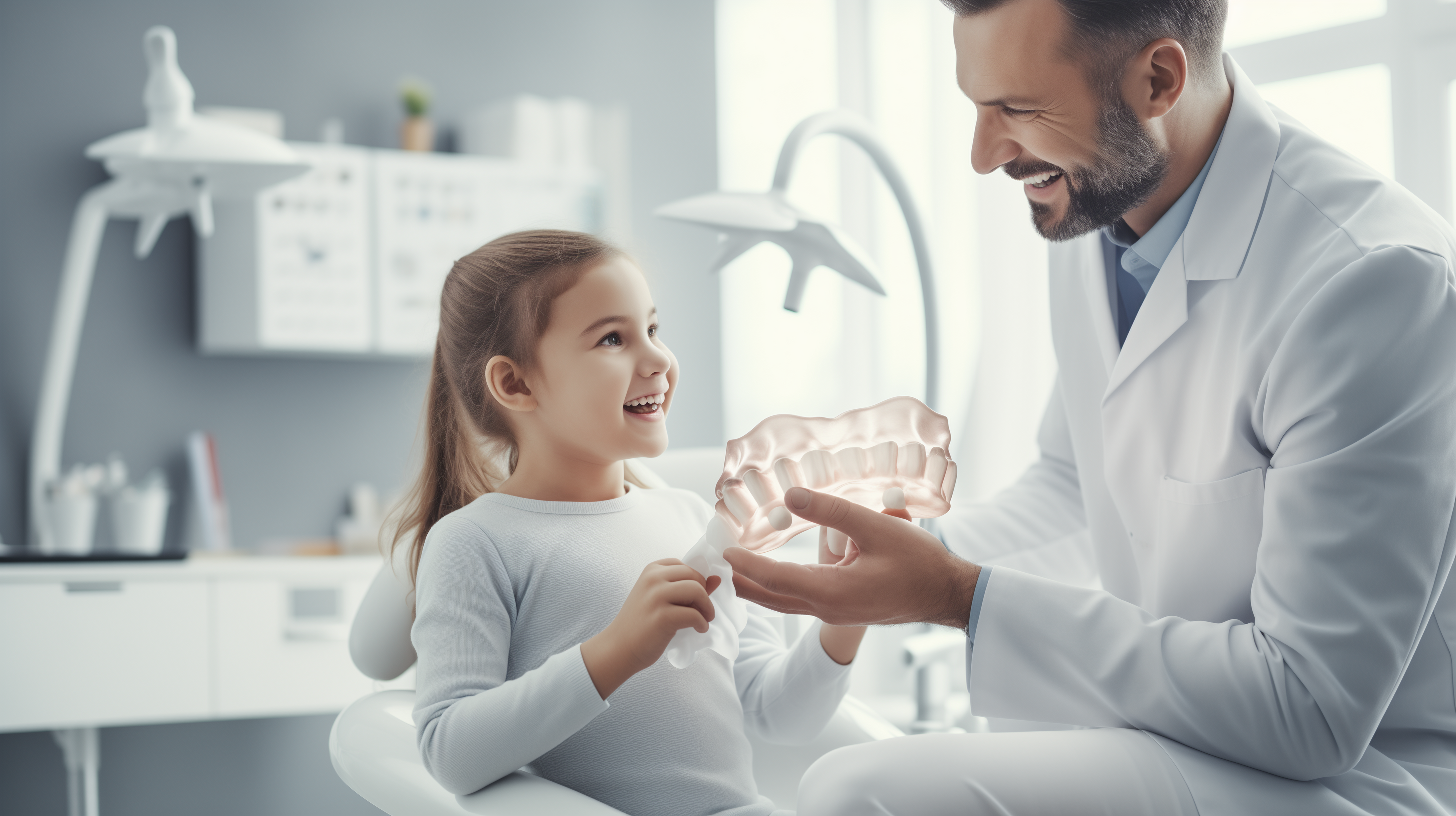 Child at dental check-up – Understanding Kids' Cavities