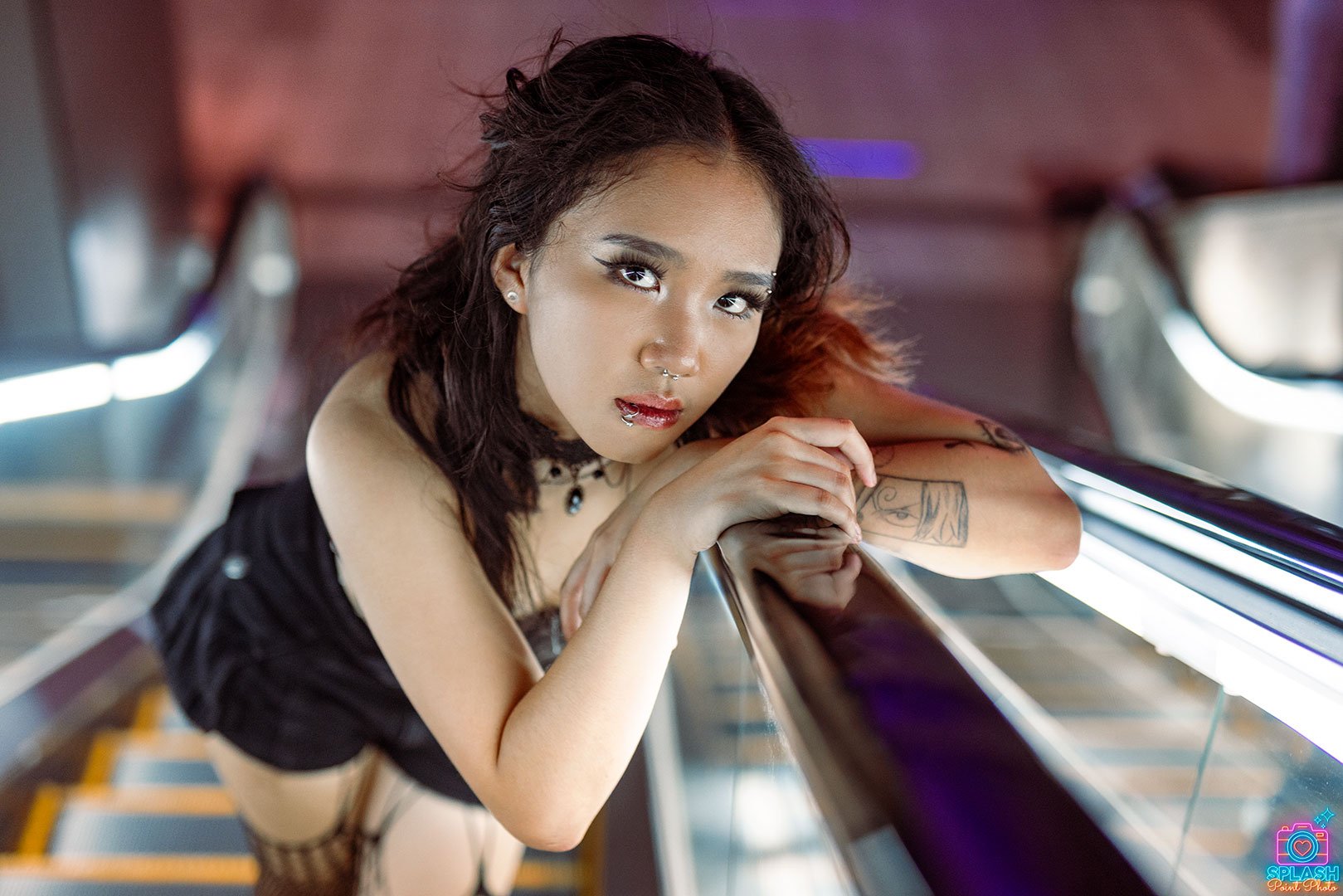 Nami Hanma modeling in Akihabara, Tokyo, Japan