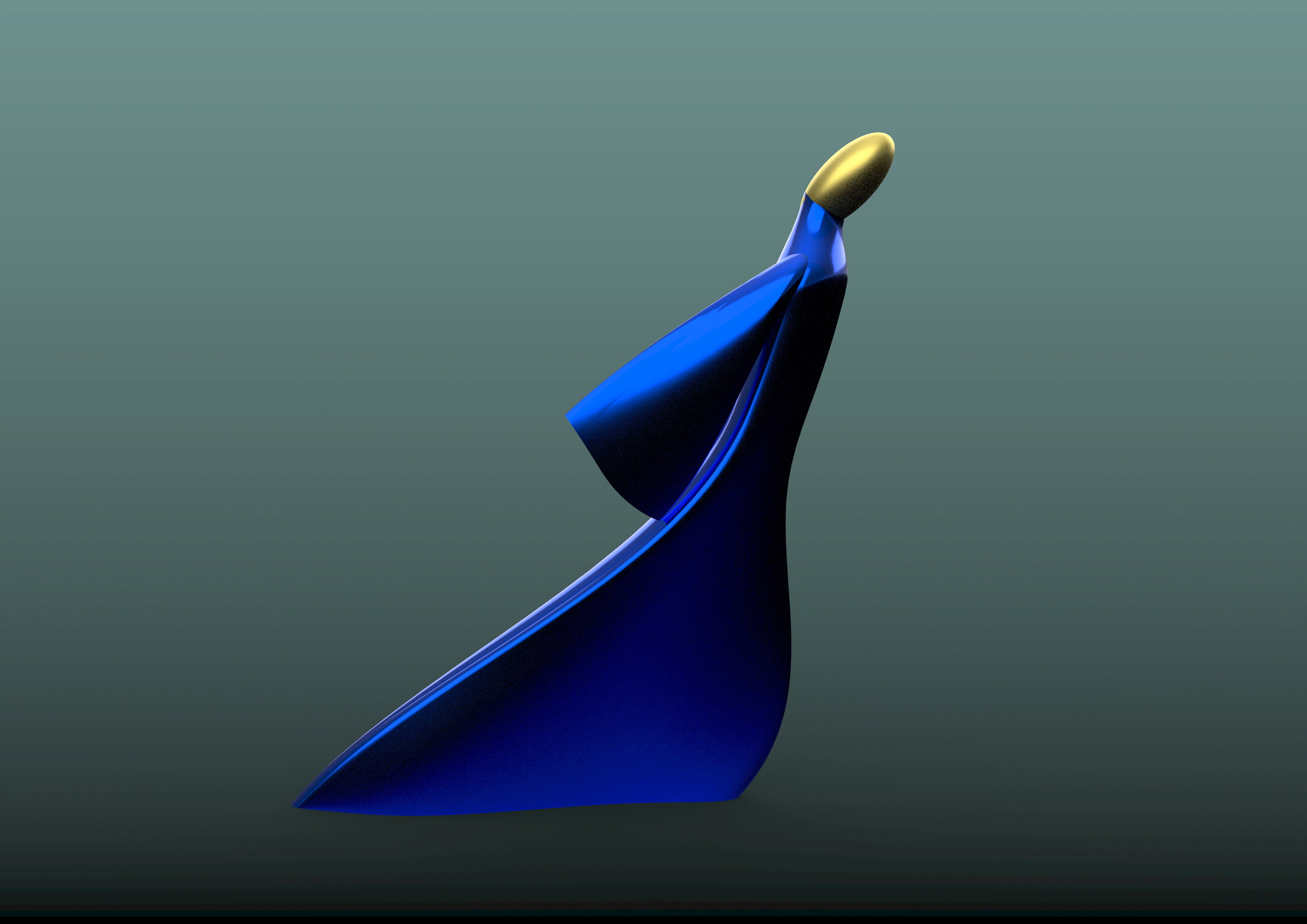 MAN FACING THE STORM