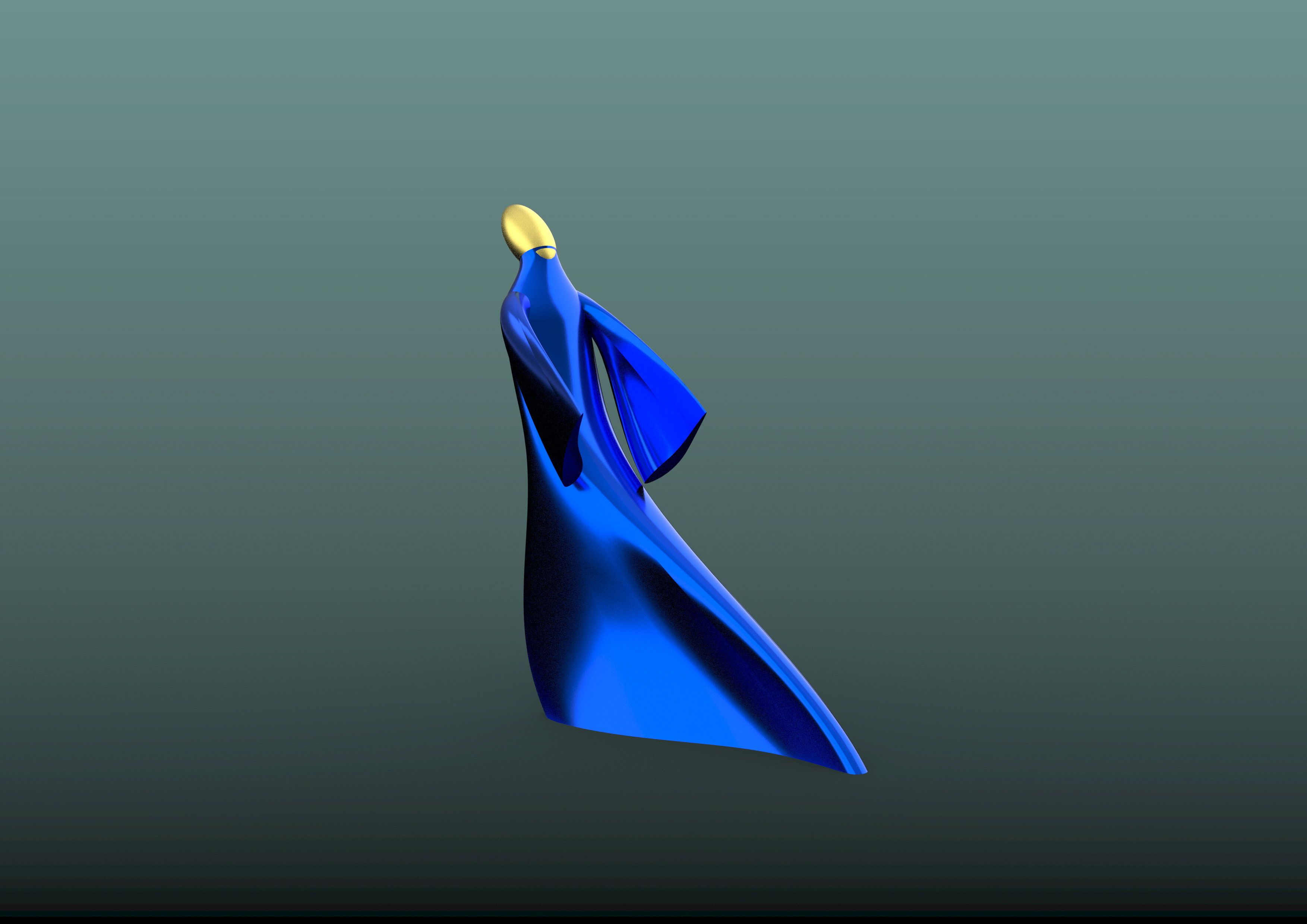 MAN FACING THE STORM