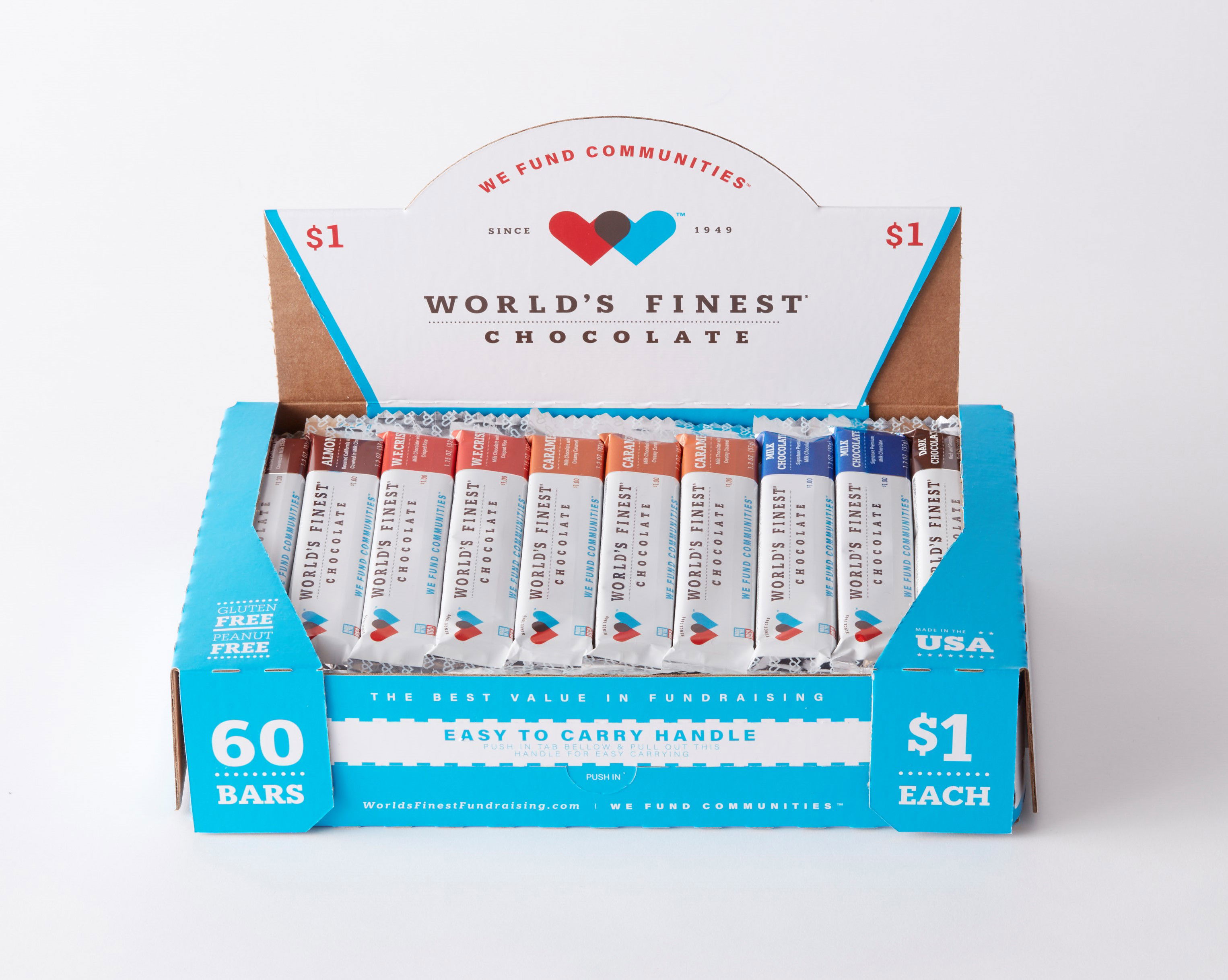 Fundraiser chocolate bars discount