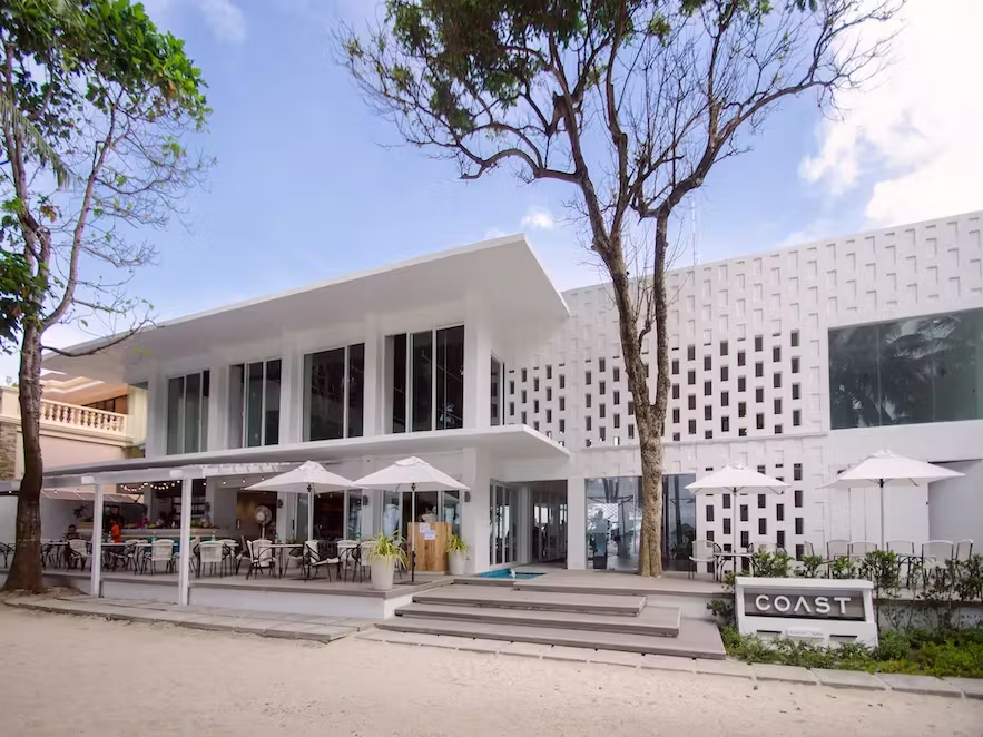 长滩岛海岸的门面 长滩岛海岸的门面