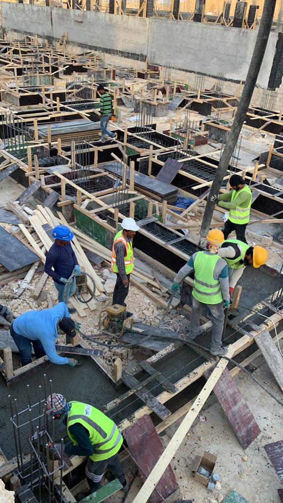 Implementation of 9 residential villas