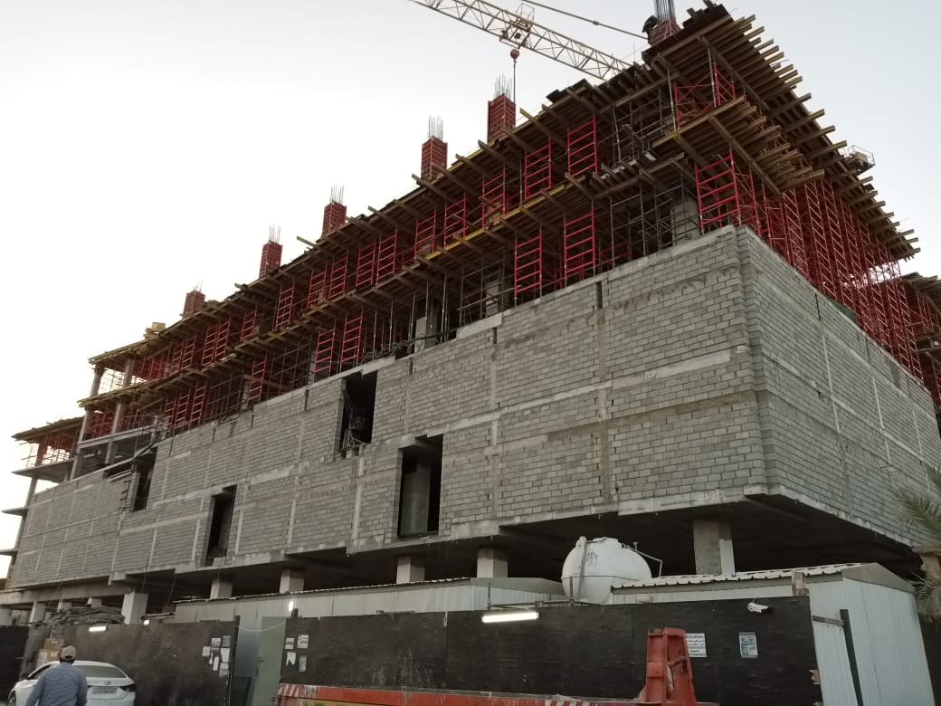 Implementation of the concrete structure