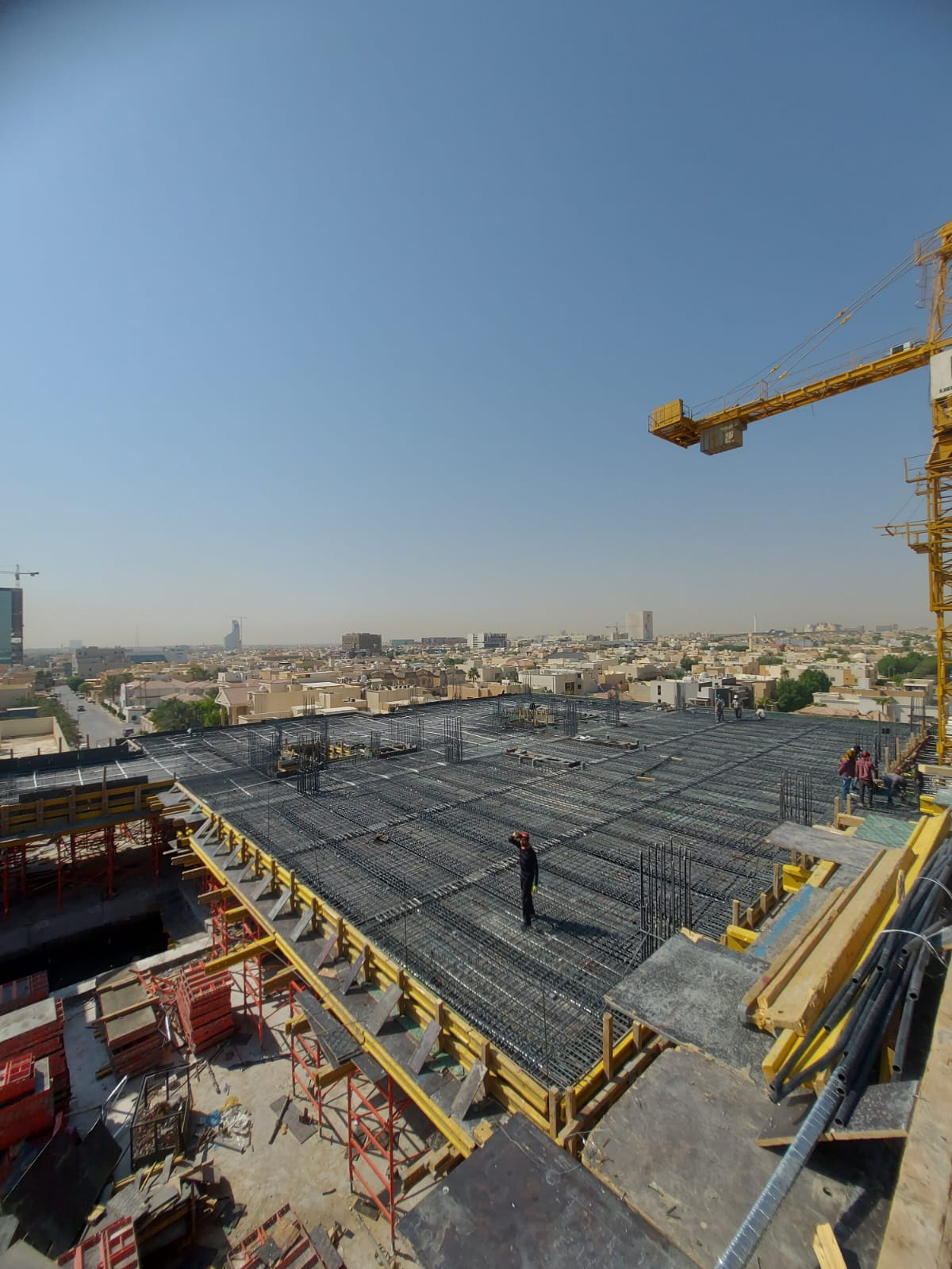 Implementation of the concrete structure