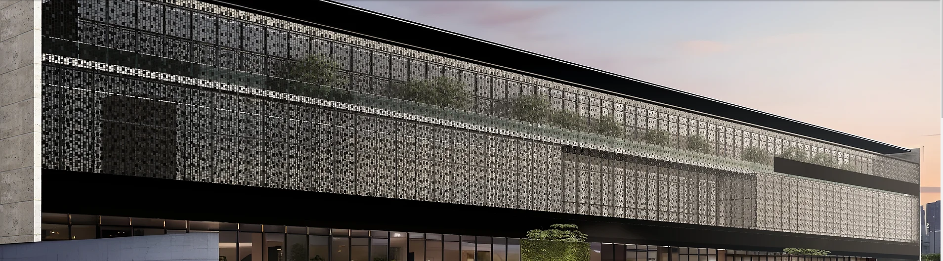 Implementation of the concrete structure